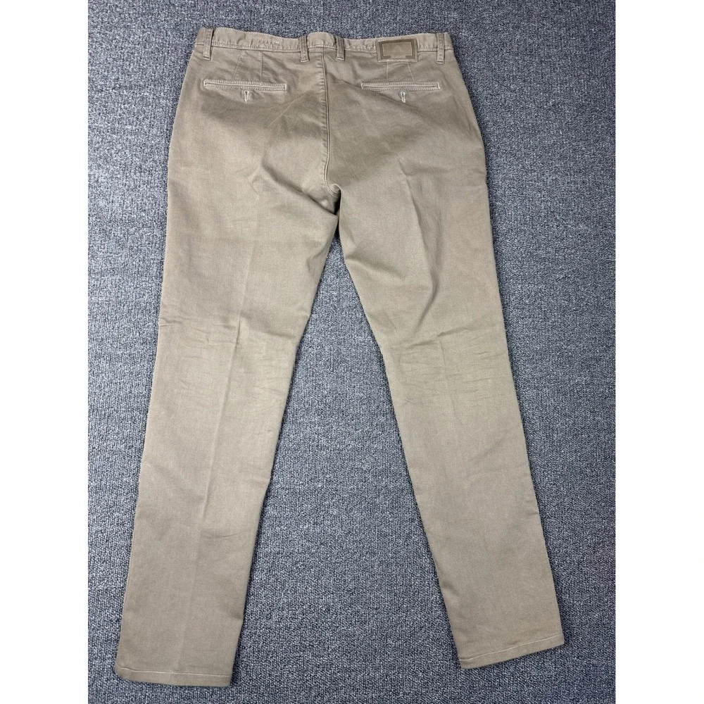 Alberto ROB Coloured Denim Slim Fit Pants Tan Khaki‎ Luxury T400 6287 1582 33x32